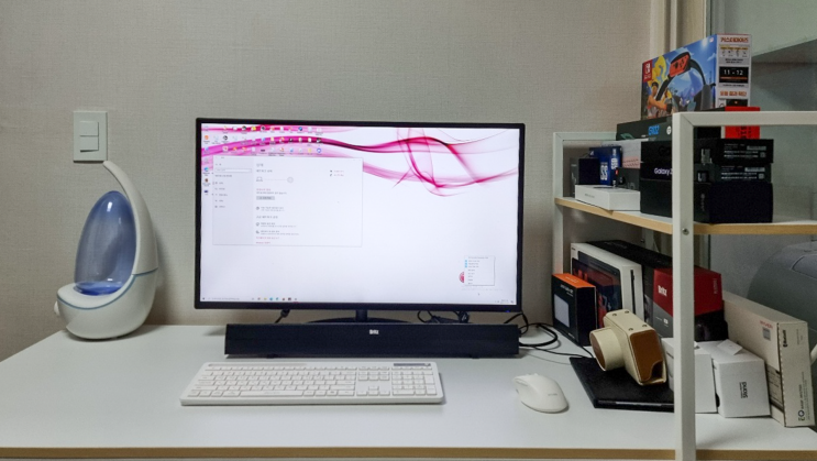  H형 책상 1400 내돈내산, 컴퓨터 책상으로 딱이네