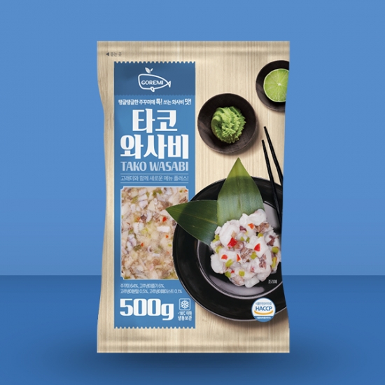 고래미 타코와사비 500g 쫄깃 오독오독 알싸함 일품 코스트코 대용