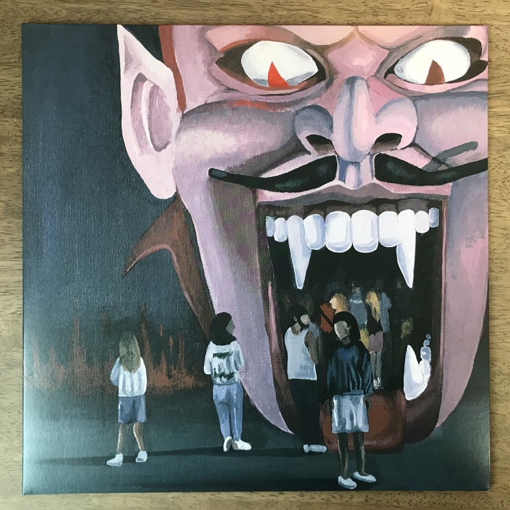  [LP, 엘피] Spirit Of The Beehive – Entertainment, Death (인디 한정 표지 얼굴 느낌 색 배합 클리어 마블 바이닐, 500장 한정)