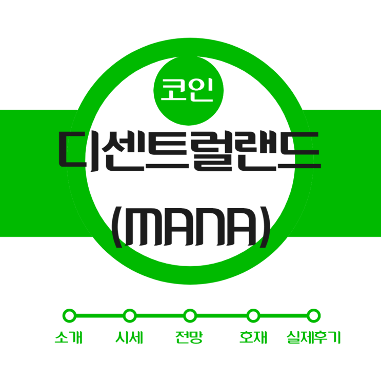  메타버스 NFT 디센트럴랜드 (MANA) 코인 시세, 호재 (설치 방법, 실제 후기)