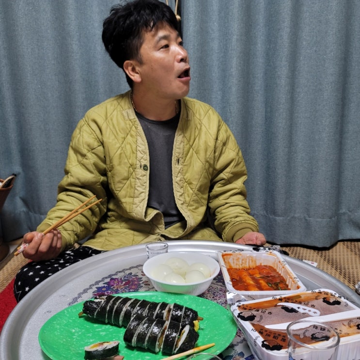  술안주했던 안산초지동 김밥나라