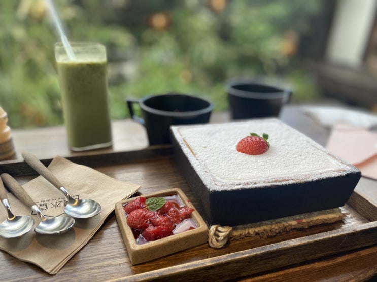  종로 익선동 청수당 수플레 디저트 카페