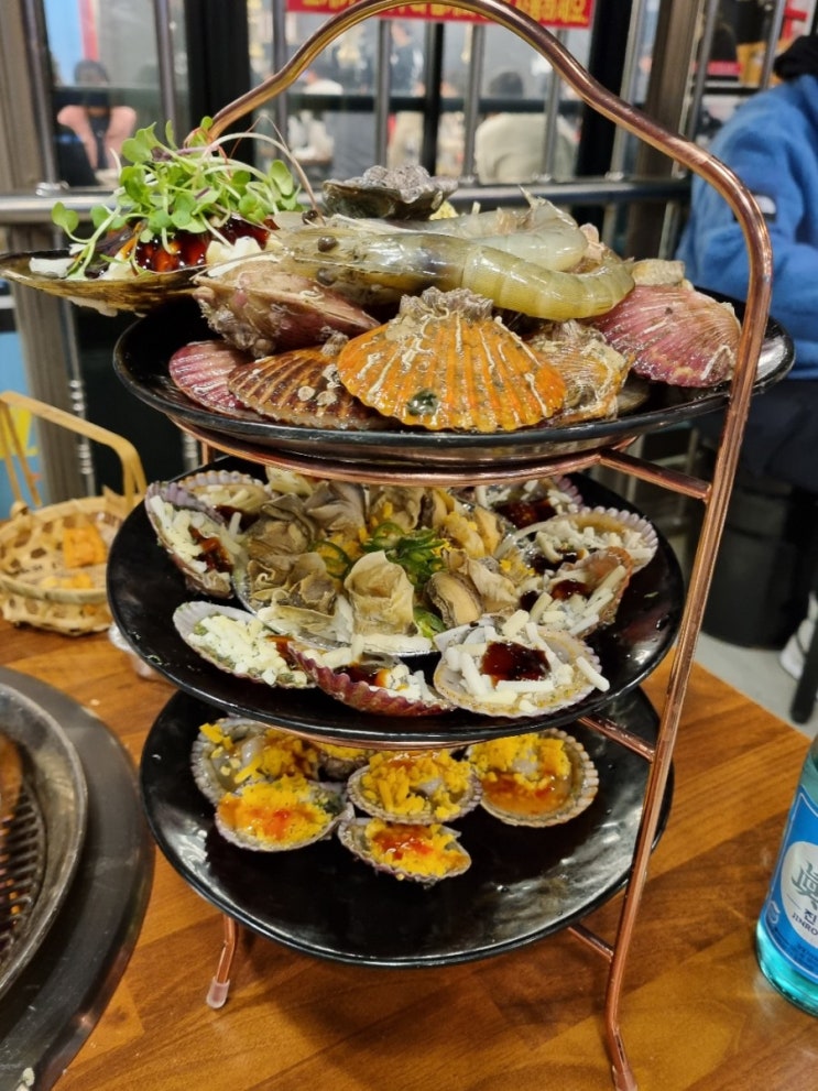  오이도 술집 오션뷰 조개구이 맛집 조개포차