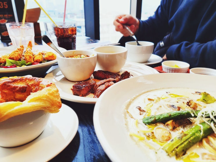  가성비 좋은 미아역 맛집 애슐리 스테이크 미아사거리 데이트 모임 장소