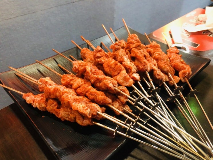  범계 술집 아맛나양꼬치 양갈비&꿔바로우 맛집