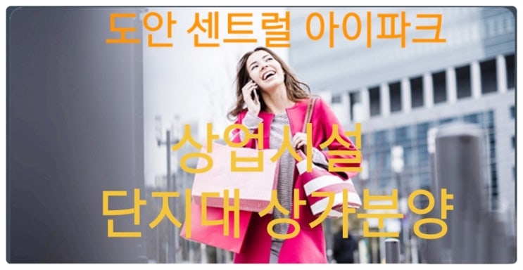  도안 센트럴 아이파크 상업시설 단지내상가 분양안내