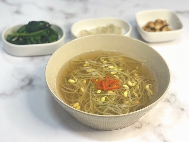 맑은 콩나물국 끓이는법