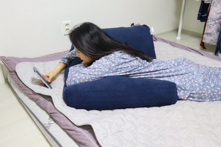  미니멀룸 자가발열 왕베개 부드럽고 푹신해 바디필로우로도 활용해요