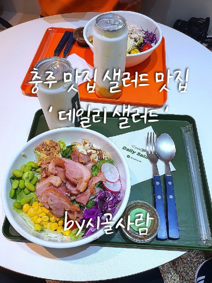  충주 맛집 샐러드 배달 충주 데일리 샐러드 방문 솔직 후기