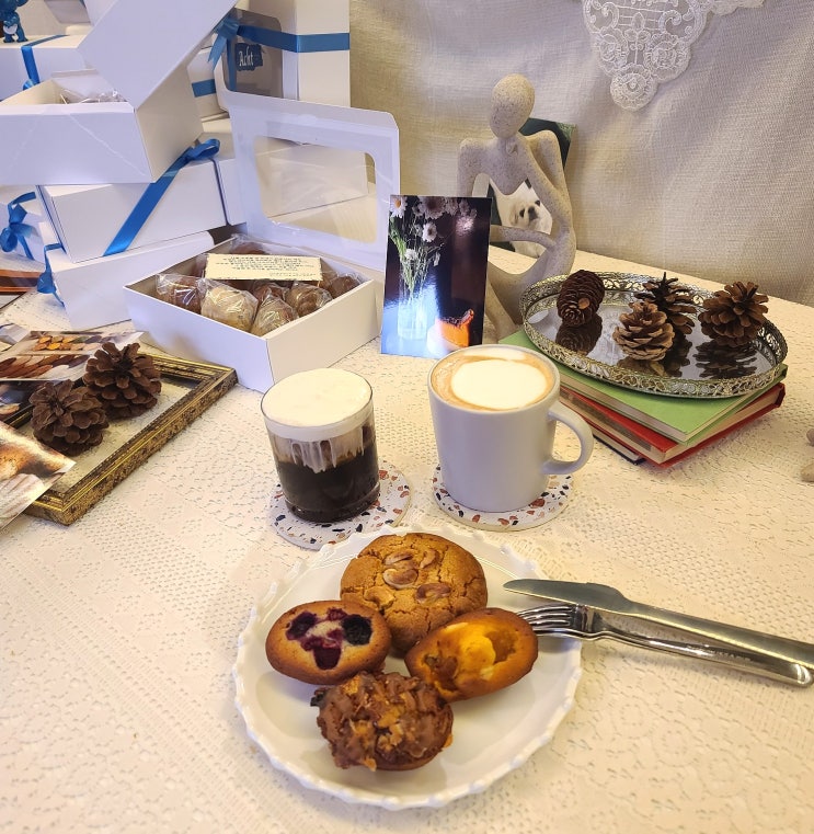  전포 신상카페_ 아흐트(Acht) 구움과자 디저트 맛집