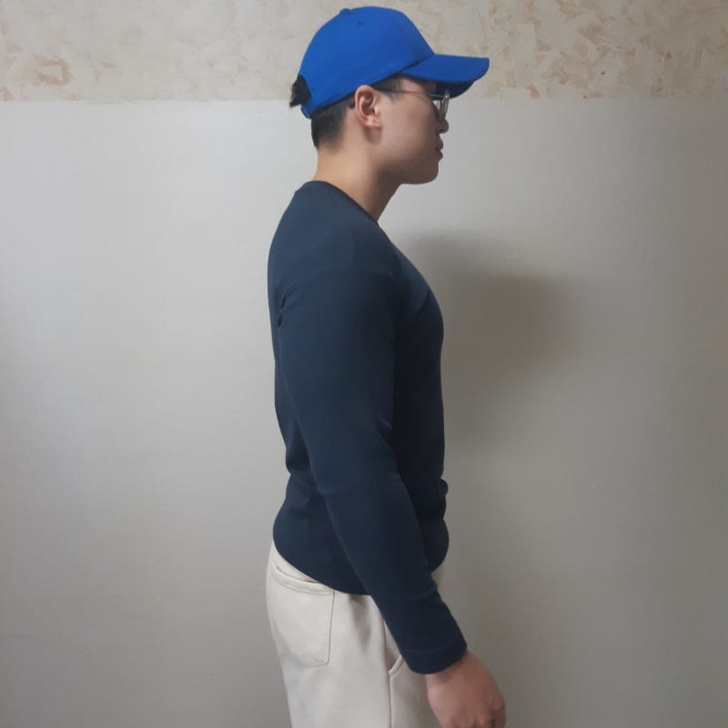 머슬핏 브랜드 맥커스 남자 머슬핏 긴팔티 어깨넓어보이는 몸 좋아보이는 옷 긍정헬서