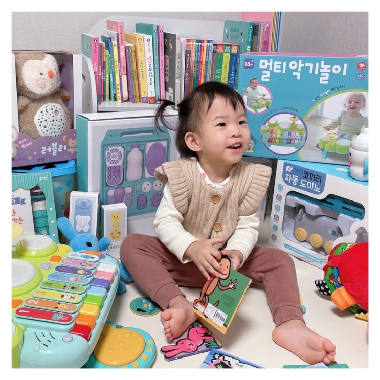  핫한 육아템 블루래빗 토이북 NEW 프리미엄 에디션 국민전집 인정!
