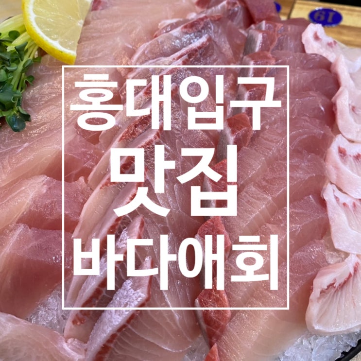 [홍대입구]대방어전문점 두툼하고 맛있는 대방어회 ‘바다애회’