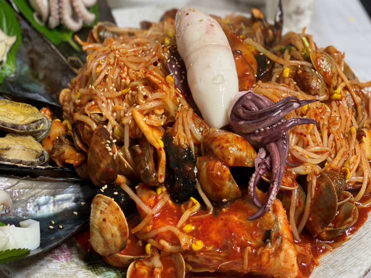  대전 유성 장대동 해물찜 맛집 : 도레미아구찜