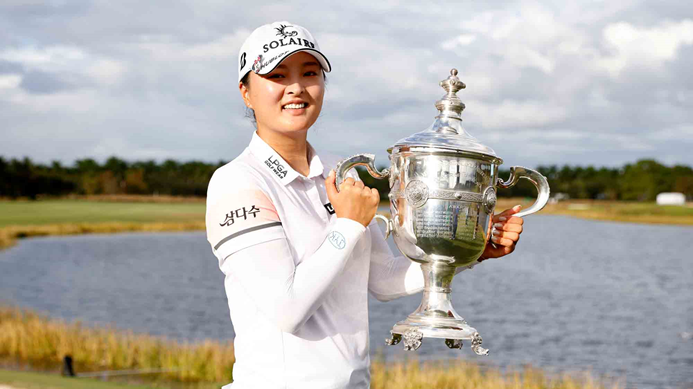  고진영의 역전드라마 2021시즌 LPGA 여주인공...LPGA 투어 상금왕과 올해의 선수