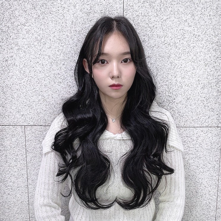  자연스러운 긴머리 레이어드컷 이랑 웨이브펌 까지성공적