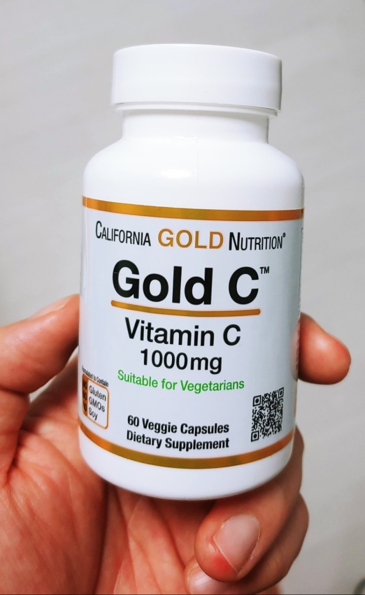 (개봉기)[California Gold Nutrition], 비타민C - 항산화, 피로, 피부
