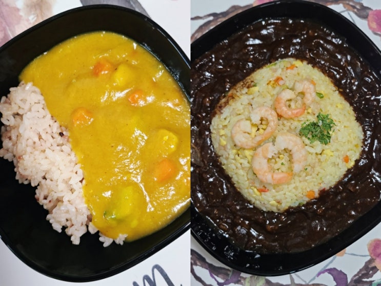  로뎀푸드 신제품 2종 카레, 짜장 덮밥용 소스 후기