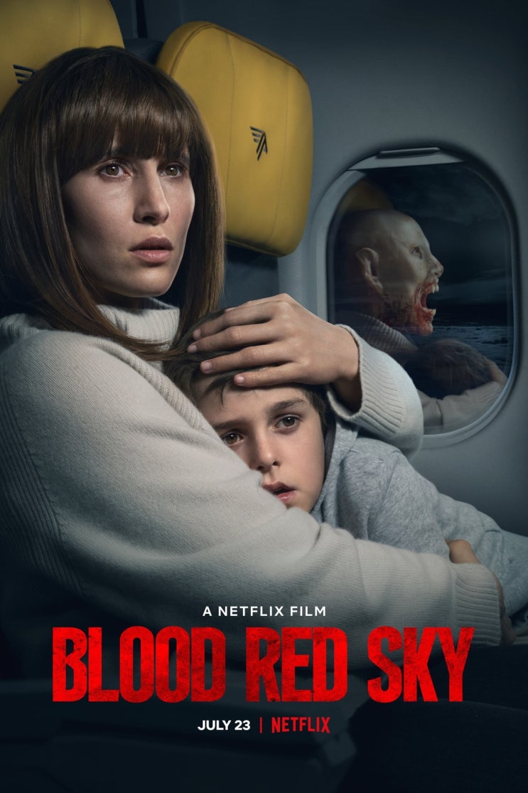 넷플릭스, 영화 '블러드 레드 스카이(Blood Red Sky)', 영국, 2021 넷플릭스, 영화 '블러드 레드 스카이(Blood Red Sky)', 영국, 2021
