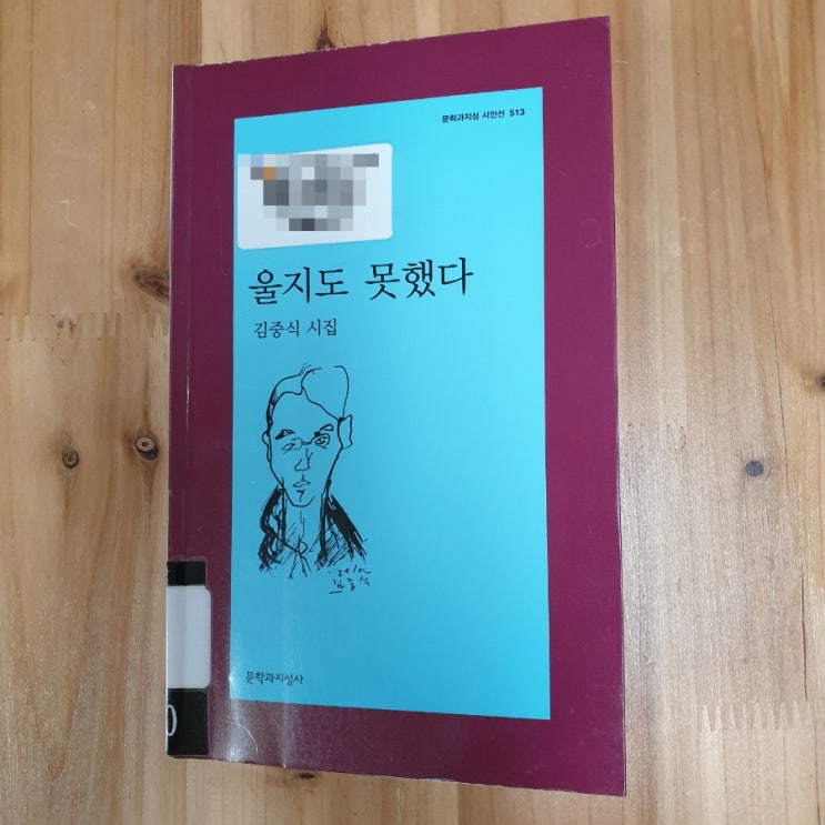  울지도 못했다, 김중식