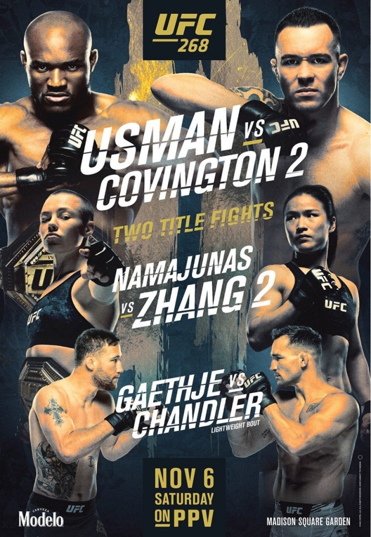 UFC 268: 우스만 vs 코빙턴 카넬로 경기와 겹쳤지만 미국 내 70만 판매로 선전 등 MMA 뉴스