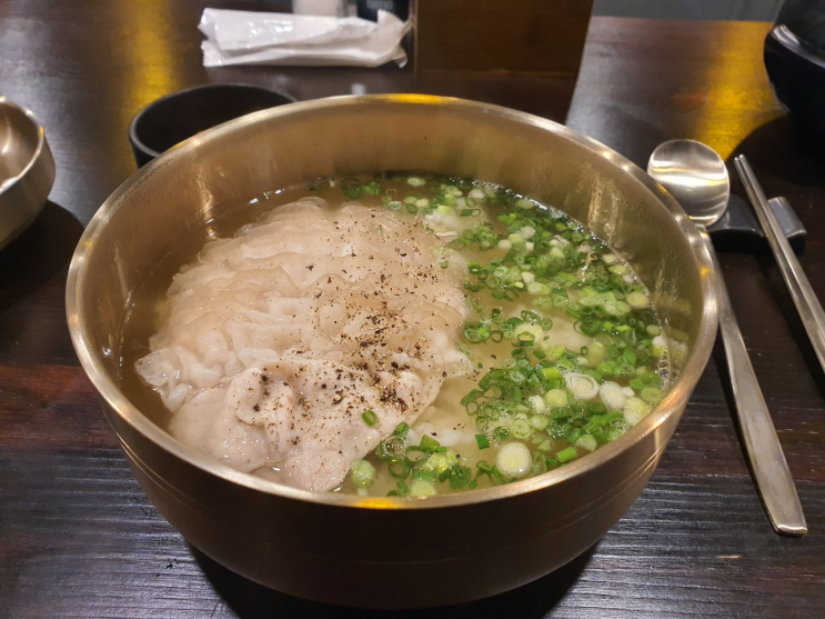  수원 망포 |  부드러운 곰탕집,  "명백집" 방문기