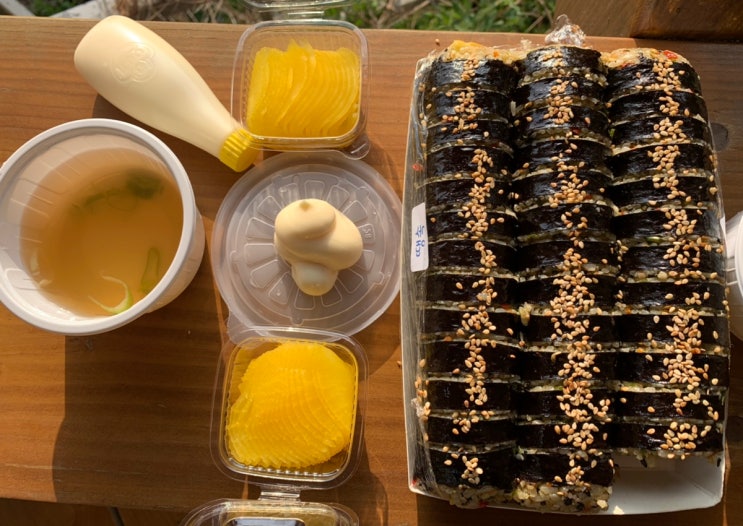 창원 경남대 분식 맛집, 댓거리 땡초김밥 마산월남동점 :)