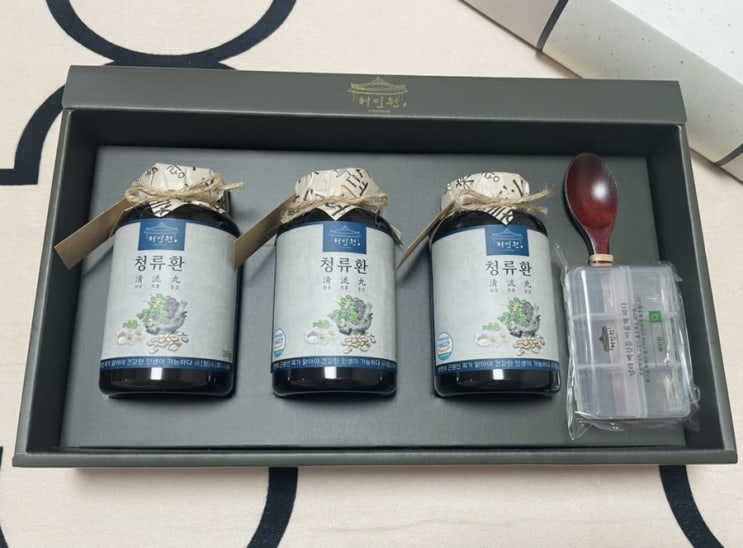  피로회복, 혈액순환에 좋은 혜민원 청류환