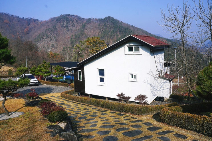  무주펜션 현준네집 - 산속 별장에 온 듯했던 무주독채펜션