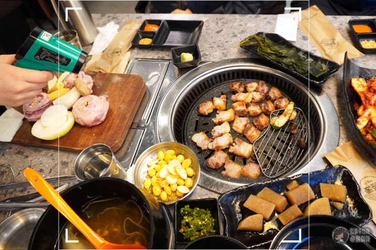  종각역 맛집, 육질이 좋은 갈매기살, 삼겹살 종로 맛집 철로만든돼지