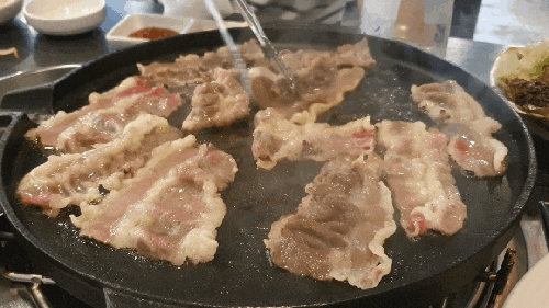  합정역 고기집 육부자 이용 후기  갈비살이 끝내줘요~