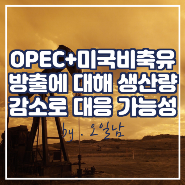  OPEC+는 석유 소비 국가의 비축 원유 방출에 대응하여 공급을 감소시킬 가능성 有