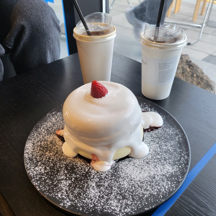  울산 매곡 카페 : 퐁실퐁실한 수플레 맛집 이프(ifffffffff)
