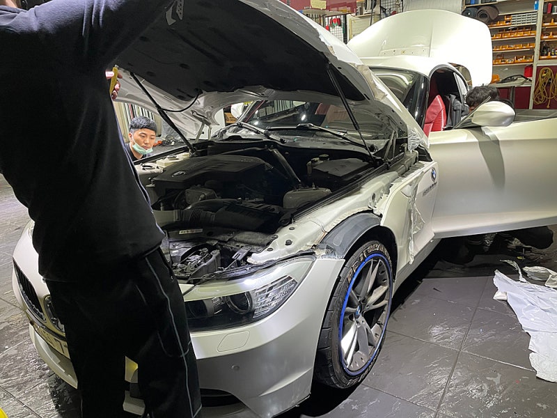 서울 서대문구 / 랩핑 / 전체랩핑 / BMW / Z 모델