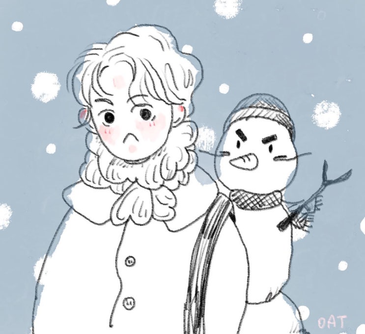  [작가노트] My Snowman and Me ️