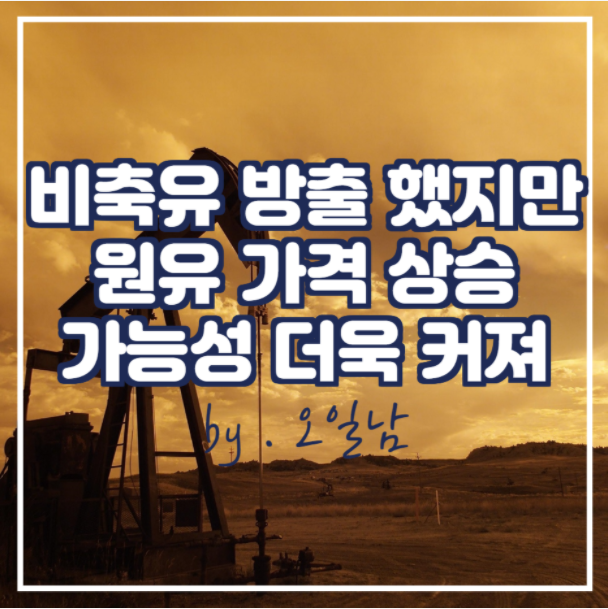 비축유 방출했지만 앞으로 원유 상승 가능성이 더욱 커져 (ft. 이란 핵 합의)