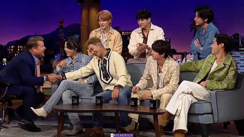 [한글 자막] BTS한테 정식으로 사과하고 해명한 James Corden (제임스 코든) – 실제 영상