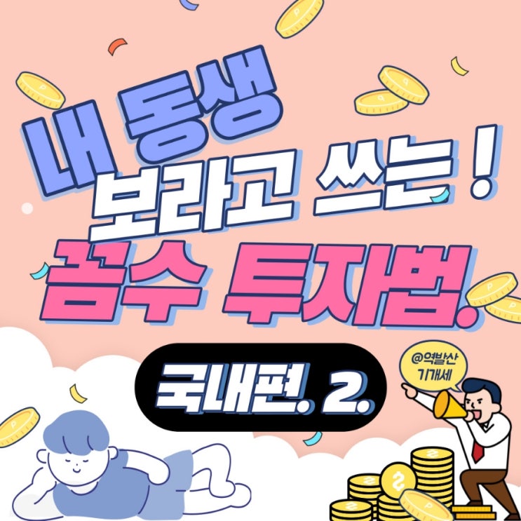  내 동생 보라고 쓰는 꼼수투자법. 국내편 (2)