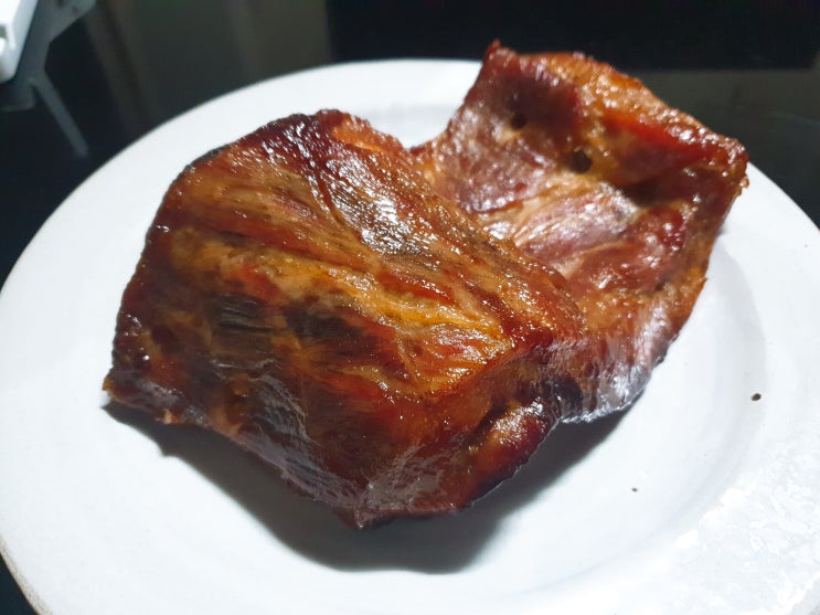  목등심 바베큐.
