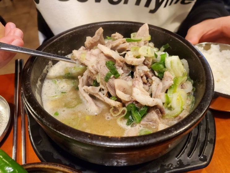  [선릉 맛집] 국밥부장관님과 농민백암순대 본점
