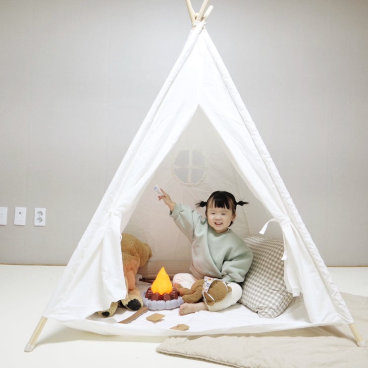  아기 인디언텐트 만들기도 쉬운데 감성도 가득