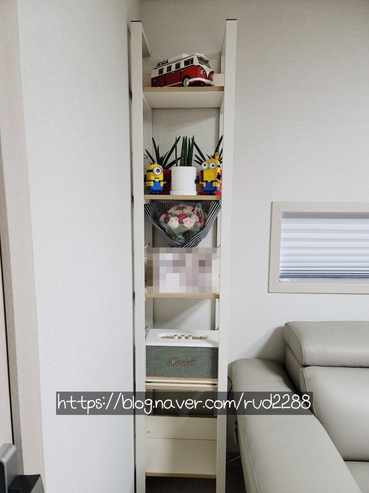  내돈내산) 아이엔지 홈 올리버 철제 책장 5단 선반(DIY. 직접 조리)