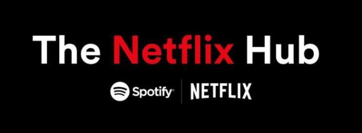 The Netflix Hub with Spotify