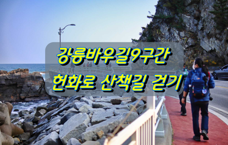 강릉바우길9구간 헌화로 산책길 걷기 강릉바우길9구간 헌화로 산책길 걷기