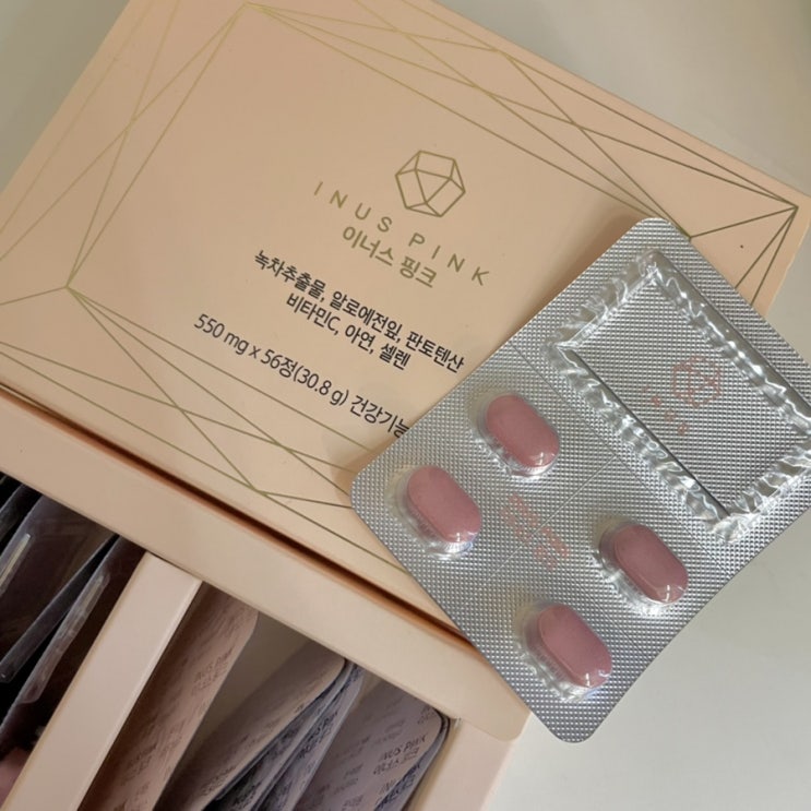  다이어트 보조제 '이너스 핑크' _내돈내산, 솔직후기