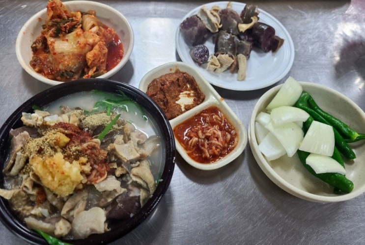  [울산]울산 동구 국밥 맛집/국밥을 시키면 순대를 준다고? 가성비 넘치는 명덕시장!