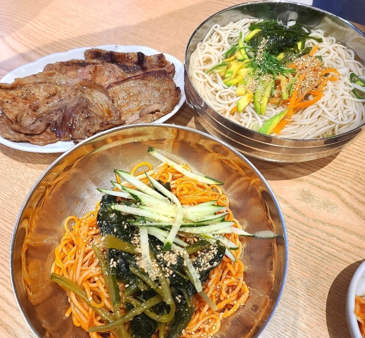  담양 죽녹원국수_ 건강한 맛이군!