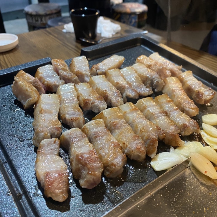  중랑구맛집 / 야들야들 삼겹살에 강된장 묵동고기집 찐맛집 삼대장