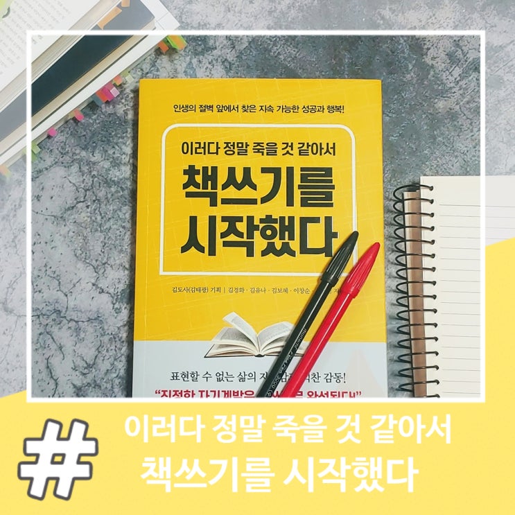  이러다 정말 죽을 것 같아서 책쓰기를 시작했다 자기계발서 서평