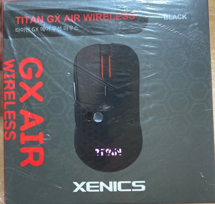 무선게이밍 마우스 : 제닉스 TITAN GX AIR WIRELESS
